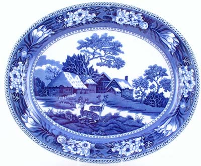 Meat Dish or Platter c1920